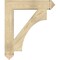 Ekena Millwork Westlake Arts & Crafts Rough Sawn Bracket, Douglas Fir, 6"W x 34"D x 40"H BKT06X34X40WTL03RDF - alternate 3